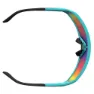 SCOTT Pro Shield Metaverse Sonnenbrille, Stealth blue / radiant pink, Teal Chrome/CAT3