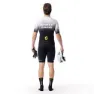 SCOTT Rc Scott-sram Aero Kurzarm-radtrikot, White / black