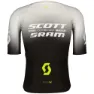 SCOTT Rc Scott-sram Aero Kurzarm-radtrikot, White / black