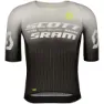 SCOTT Rc Scott-sram Race Kurzarm-radtrikot, White / black, L