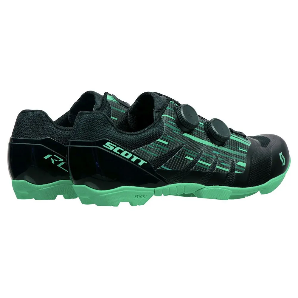 SCOTT Rc Sl Supersonic Edt Mtb-schuhe, Black / electric green SCOTT Rc Sl Supersonic Edt Mtb-schuhe, Black / electric green