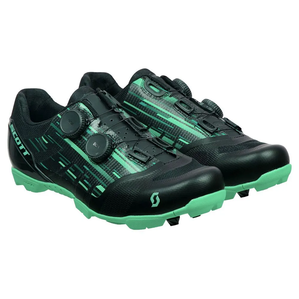 SCOTT Rc Sl Supersonic Edt Mtb-schuhe, Black / electric green SCOTT Rc Sl Supersonic Edt Mtb-schuhe, Black / electric green