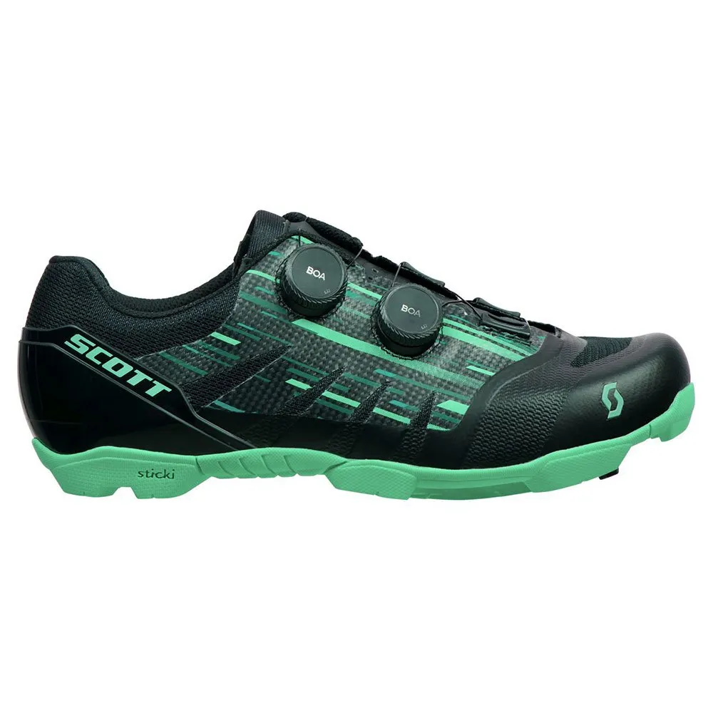 SCOTT Rc Sl Supersonic Edt Mtb-schuhe, Black / electric green SCOTT Rc Sl Supersonic Edt Mtb-schuhe, Black / electric green