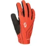 Fiery red / dark grey
