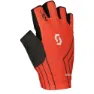 Fiery red / dark grey