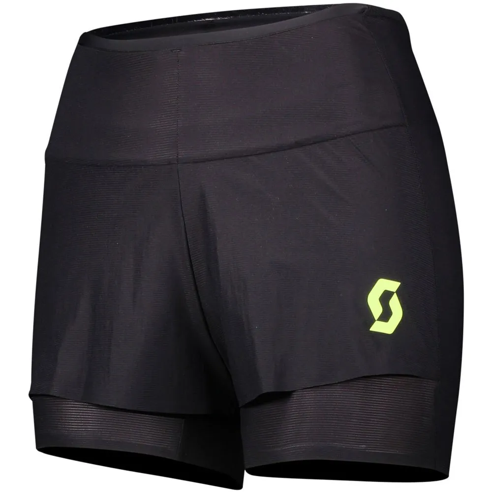 SCOTT Rchybrid Kinetech Kurze Hose female, Black / yellow SCOTT Rchybrid Kinetech Kurze Hose female, Black / yellow