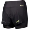 SCOTT Rchybrid Kinetech Kurze Hose female, Black / yellow