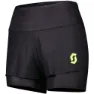 SCOTT Rchybrid Kinetech Kurze Hose female, Black / yellow