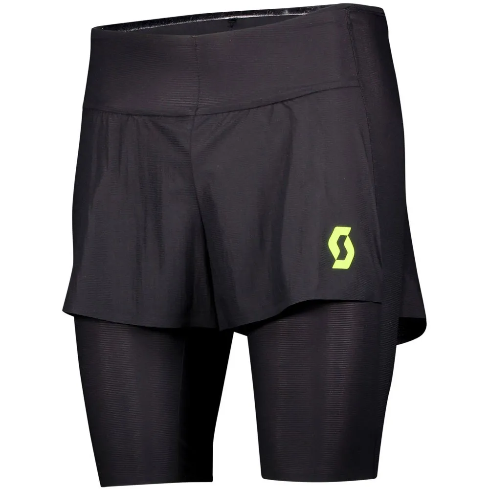SCOTT Rckinetech Hybrid Kurze Hose male, Black / yellow SCOTT Rckinetech Hybrid Kurze Hose male, Black / yellow
