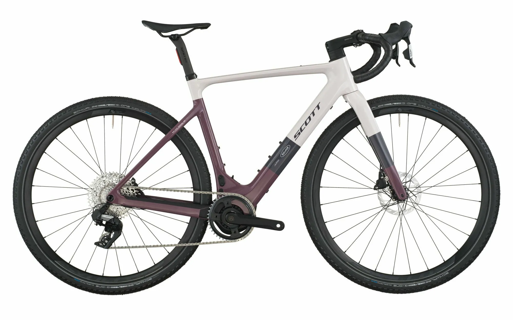 SCOTT Solace Gravel 30 mineral pink/flint purple 28" 360 Wh Diamant, Violett, M