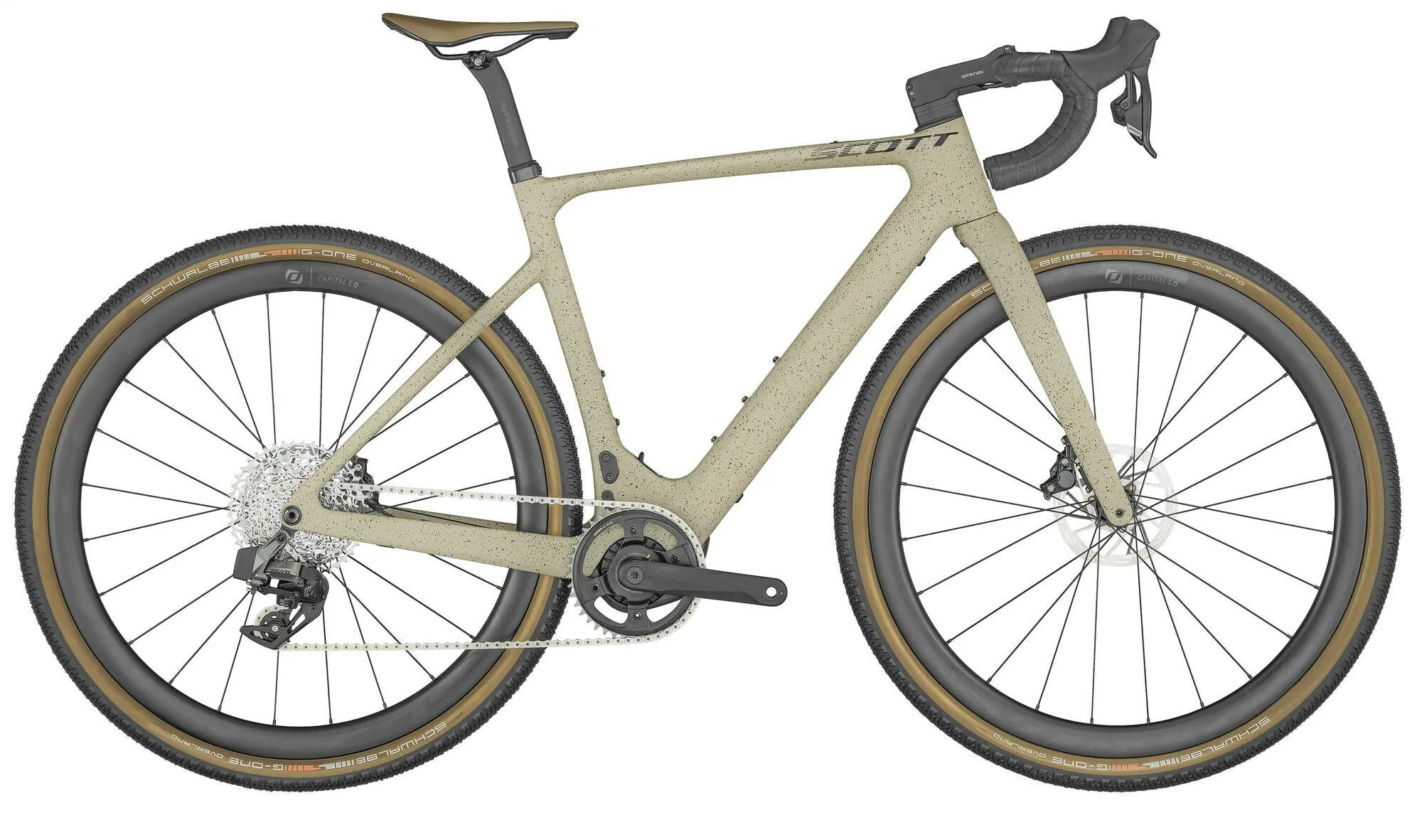 SCOTT Solace Gravel eRIDE 20 Undergrowth Green 28" 360 Wh Diamant SCOTT Solace Gravel eRIDE 20 Undergrowth Green 28" 360 Wh Diamant