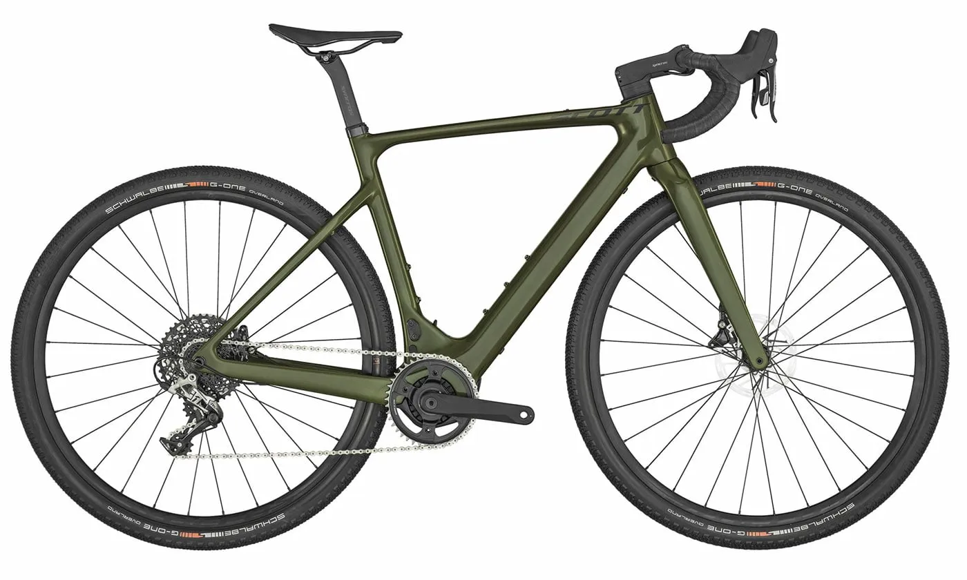 SCOTT Solace Gravel eRIDE 30 - 360Wh 11K Diamant, Grün, XL SCOTT Solace Gravel eRIDE 30 - 360Wh 11K Diamant, Grün, XL