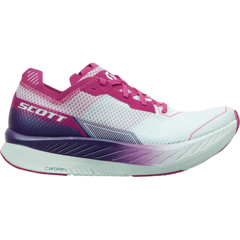 SCOTT Speed Carbon Rc Laufschuhe female, White / carmine pink SCOTT Speed Carbon Rc Laufschuhe female, White / carmine pink
