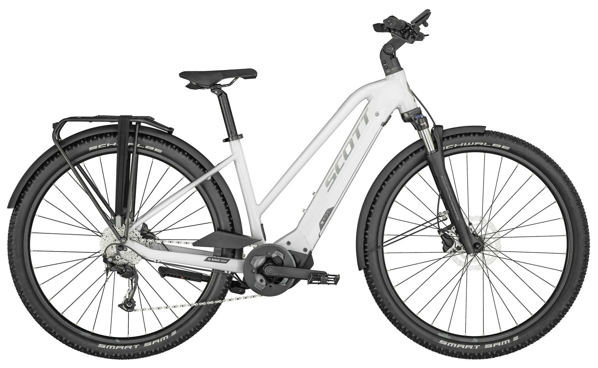 SCOTT Sub Cross eRIDE 20 Lady EQ White 28" 500 Wh Trapez SCOTT Sub Cross eRIDE 20 Lady EQ White 28" 500 Wh Trapez