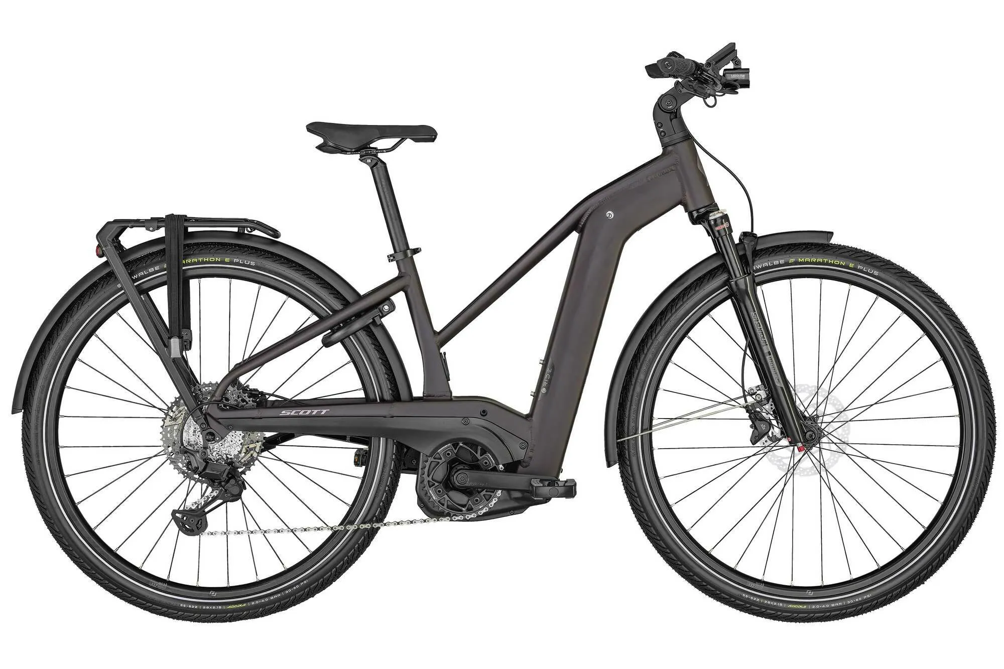 SCOTT Sub eRIDE EVO Cordovan Red 28" 750 Wh Trapez SCOTT Sub eRIDE EVO Cordovan Red 28" 750 Wh Trapez