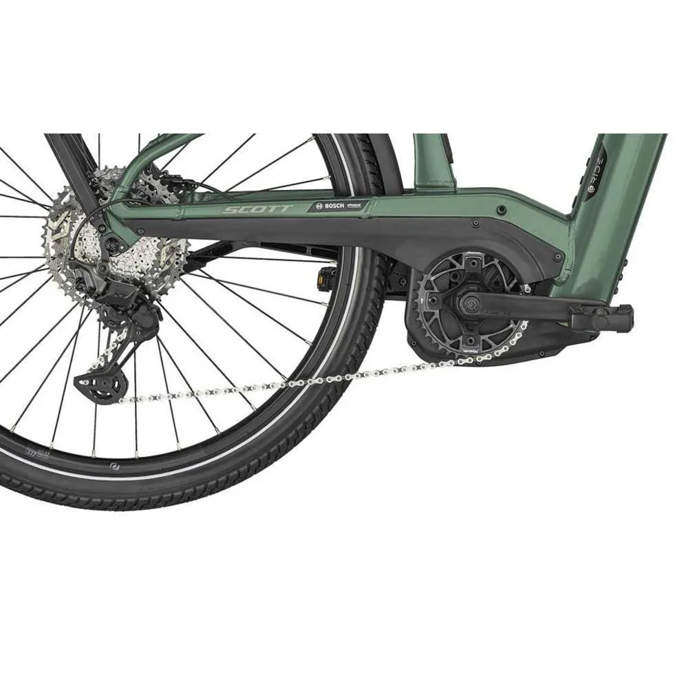 SCOTT Sub Sport Eride 10 Men 28´´ Shimano Xt Rd M8130sgs 11s Elektrofahrrad, Dark green, M, 750Wh