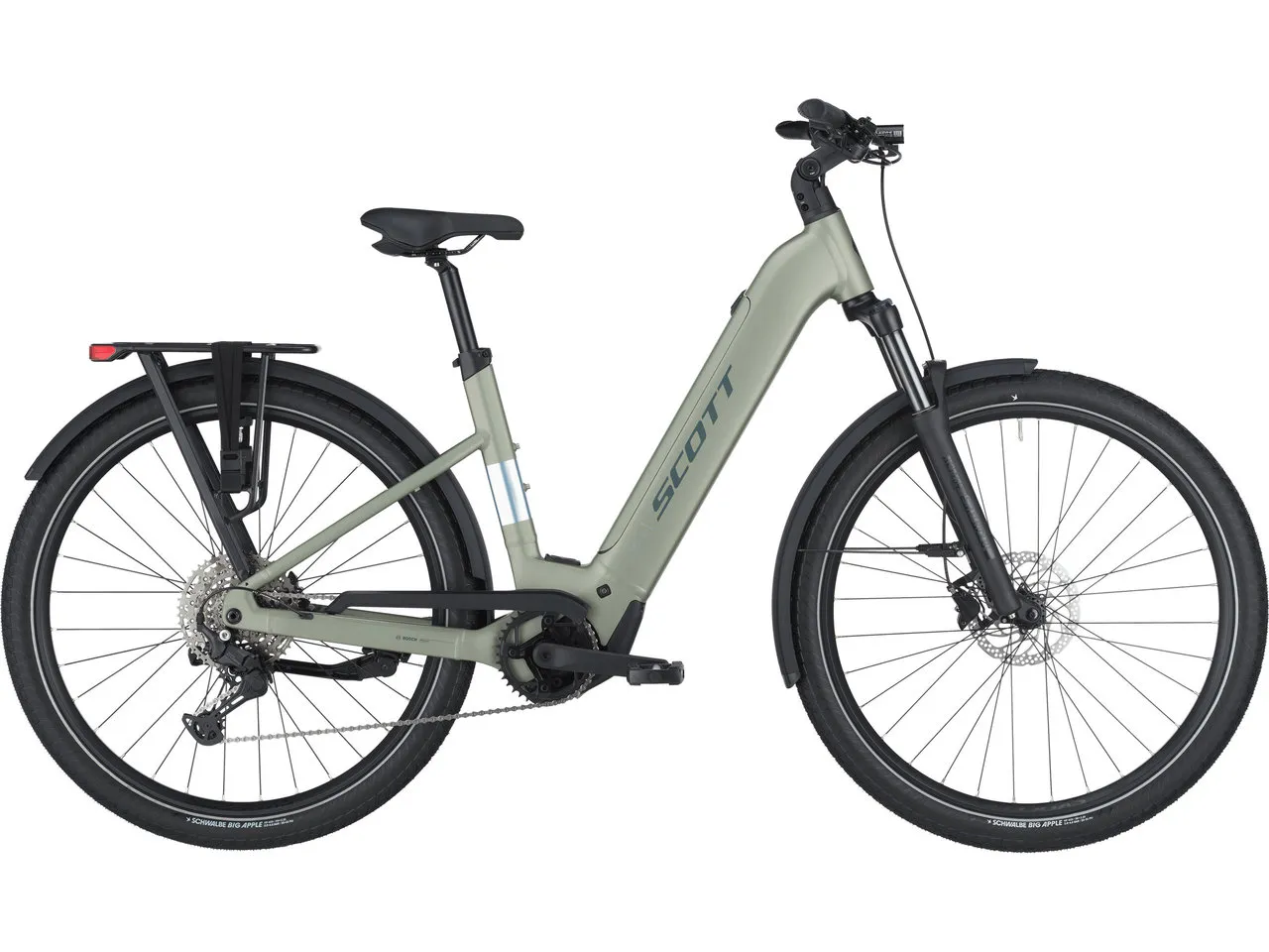 SCOTT Sub Wave eRide 30 29" E-Bike Komplettrad, Grün, M SCOTT Sub Wave eRide 30 29" E-Bike Komplettrad, Grün, M