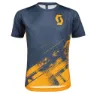 Copper orange / midnight blue