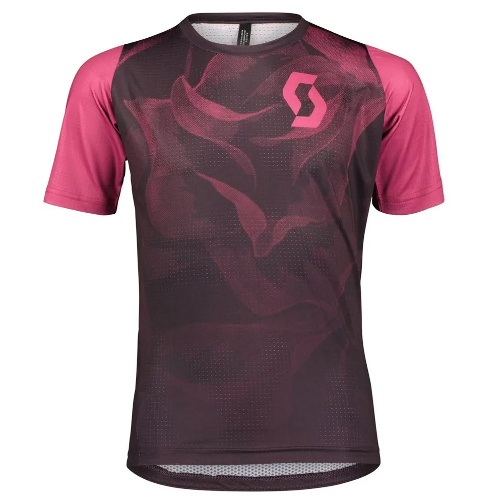 SCOTT Trail 20 Kurzarm-radtrikot, Dark purple / carmine pink SCOTT Trail 20 Kurzarm-radtrikot, Dark purple / carmine pink