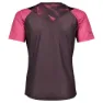 SCOTT Trail 20 Kurzarm-radtrikot, Dark purple / carmine pink