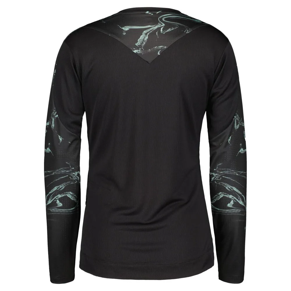 SCOTT Trail Contessa Sign Langarm-trikot, Black, L