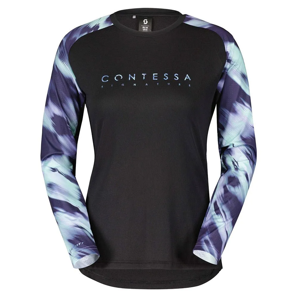 SCOTT Trail Contessa Signature Langarm Enduro Trikot, Black SCOTT Trail Contessa Signature Langarm Enduro Trikot, Black