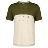 Beige / green