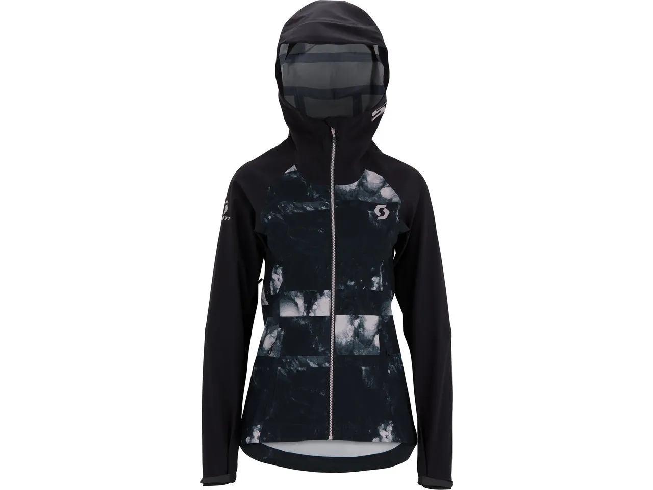 SCOTT Trail Storm WP Damen Regenjacke, Black-sweet pink SCOTT Trail Storm WP Damen Regenjacke, Black-sweet pink
