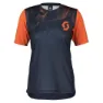 Dark blue / braze orange