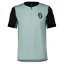 SCOTT Trail Vertic Zip Kurzarm Enduro Trikot, Mineral green / black, S