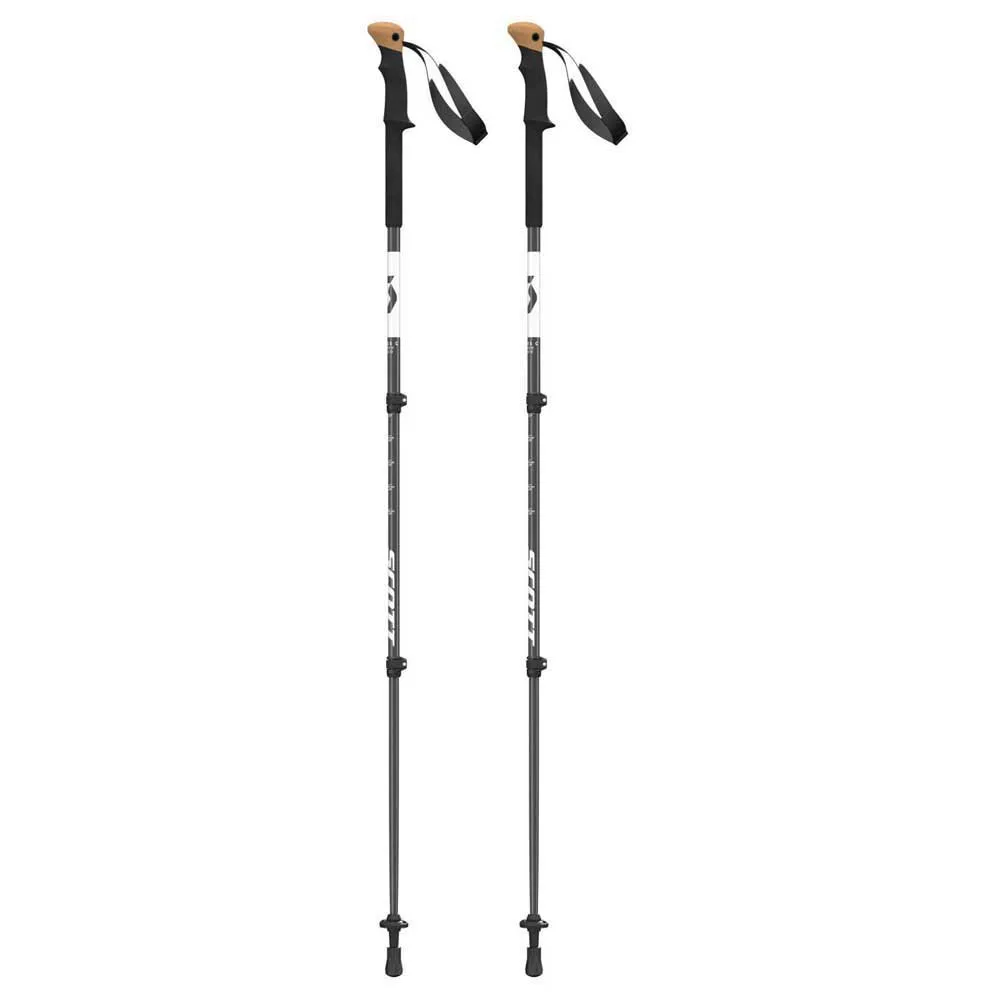 SCOTT Trek Carbon Stöcke, Black, 100-130cm SCOTT Trek Carbon Stöcke, Black, 100-130cm