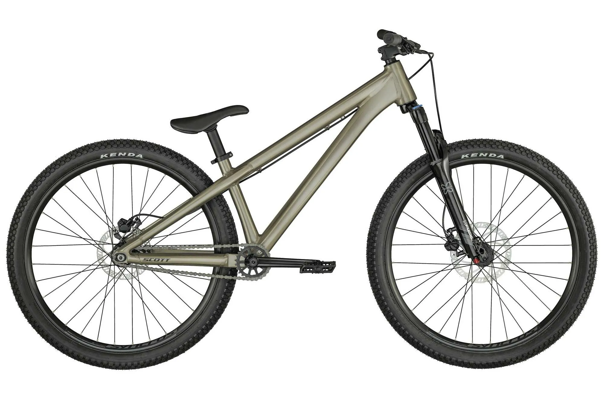 SCOTT Voltage YZ 0.1 Smoked Raw Alloy 26" Diamant, Grau SCOTT Voltage YZ 0.1 Smoked Raw Alloy 26" Diamant, Grau