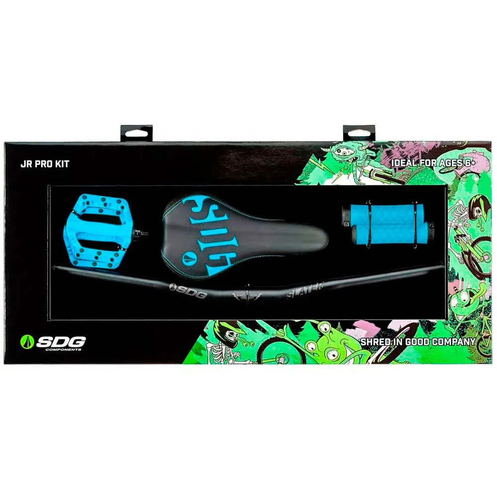 SDG Jr Pro Kit Sattel, Cyan blue, One Size SDG Jr Pro Kit Sattel, Cyan blue, One Size