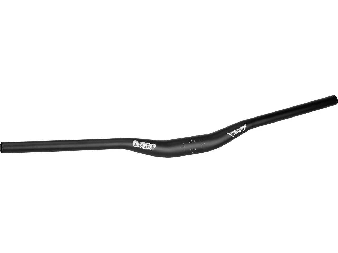 SDG Slater 31.8 Riser Lenker, Black, 650mm 8° SDG Slater 31.8 Riser Lenker, Black, 650mm 8°