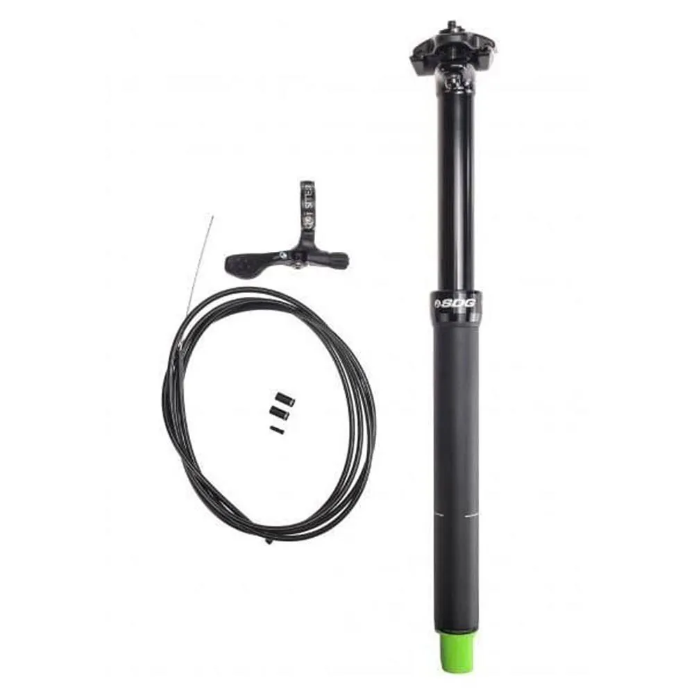 SDG Tellis Teleskop-sattelstütze, Black, 480mm, 31.6mm SDG Tellis Teleskop-sattelstütze, Black, 480mm, 31.6mm
