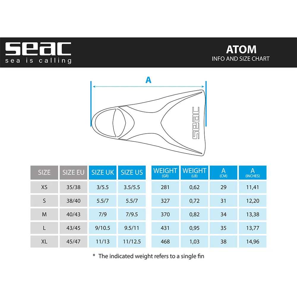Sea Atom Schwimmflossen Sea Atom Schwimmflossen