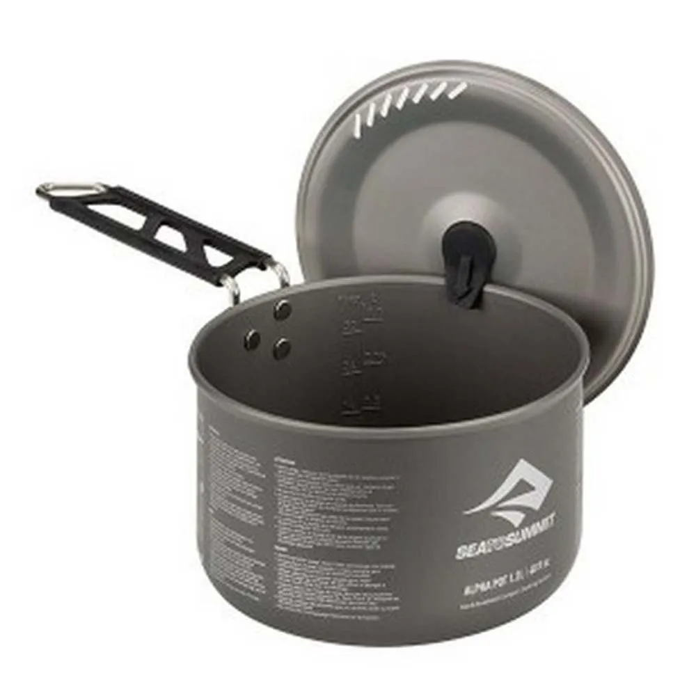 Sea To Summit Alpha 1.2l Kochtopf, Steel, One Size Sea To Summit Alpha 1.2l Kochtopf, Steel, One Size