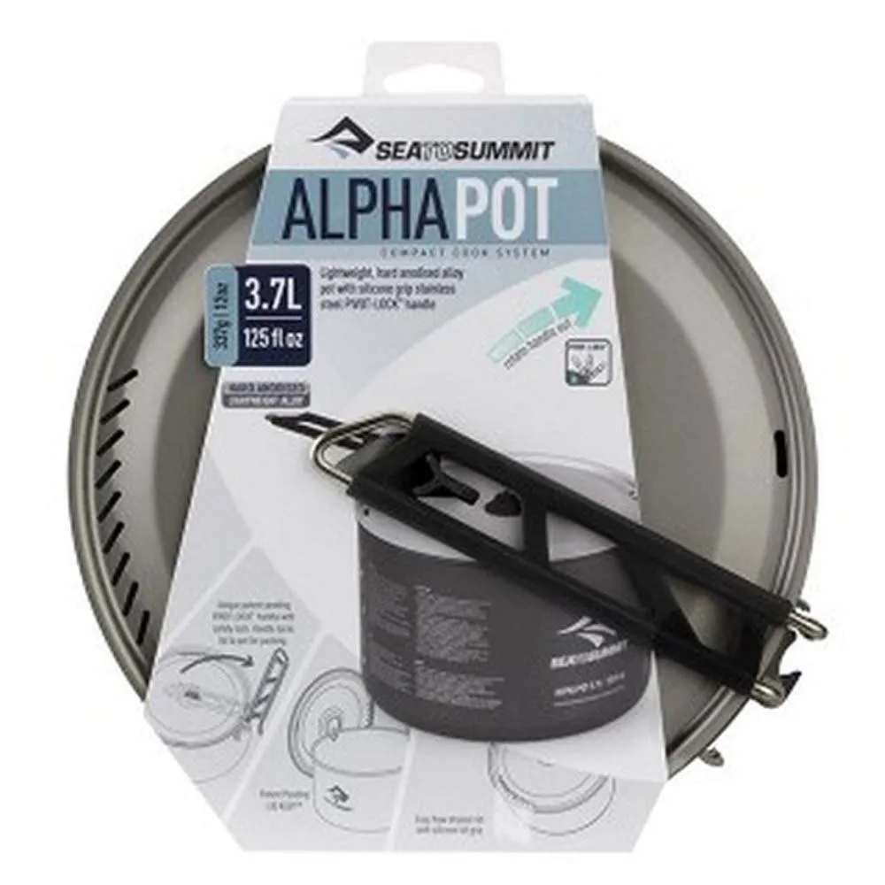 Sea To Summit Alpha 1.2l Kochtopf, Steel, One Size Sea To Summit Alpha 1.2l Kochtopf, Steel, One Size