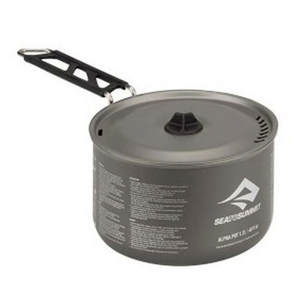 Sea To Summit Alpha 1.2l Kochtopf, Steel, One Size Sea To Summit Alpha 1.2l Kochtopf, Steel, One Size