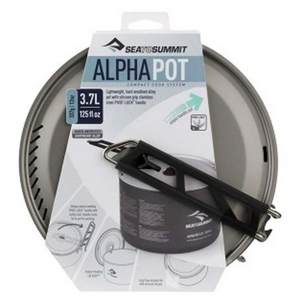 Sea To Summit Alpha 3.7l Kochtopf, Steel, One Size Sea To Summit Alpha 3.7l Kochtopf, Steel, One Size