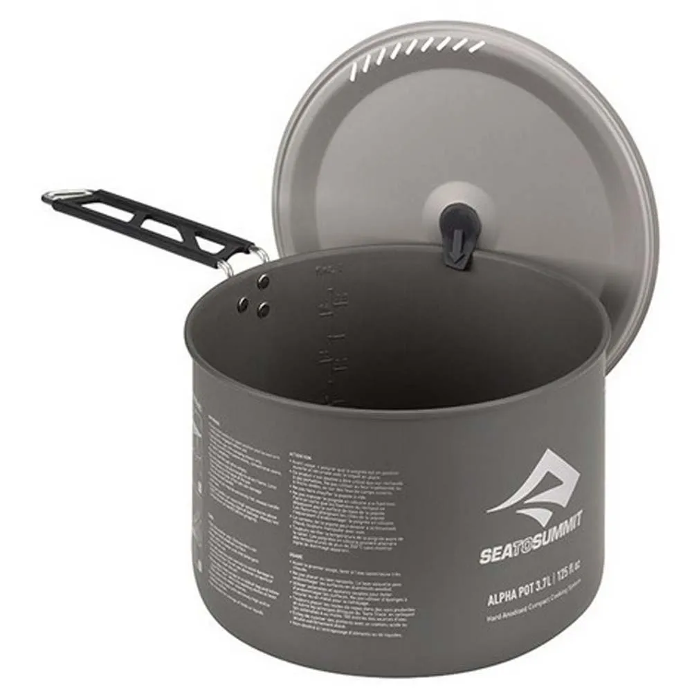 Sea To Summit Alpha 3.7l Kochtopf, Steel, One Size Sea To Summit Alpha 3.7l Kochtopf, Steel, One Size