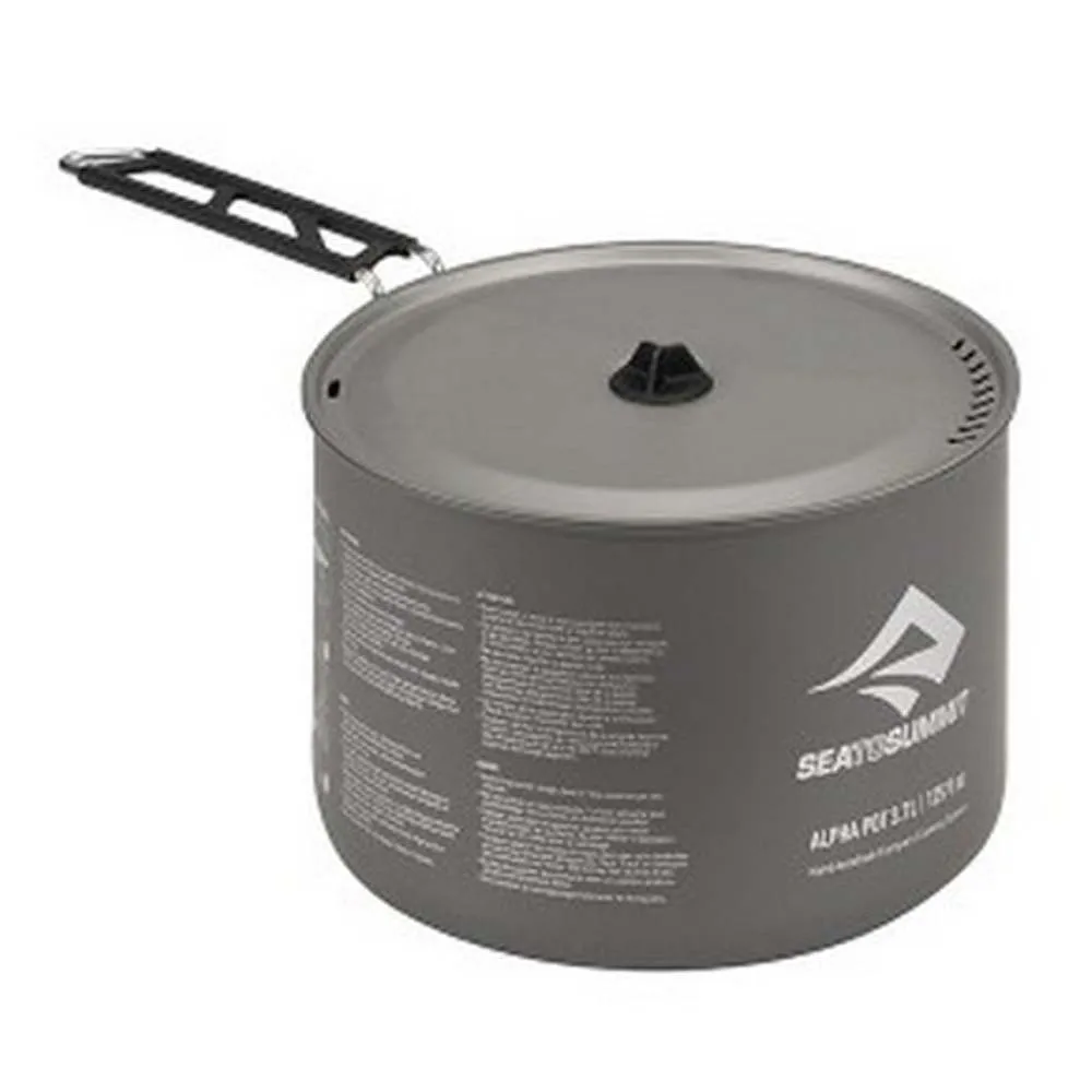 Sea To Summit Alpha 3.7l Kochtopf, Steel, One Size Sea To Summit Alpha 3.7l Kochtopf, Steel, One Size