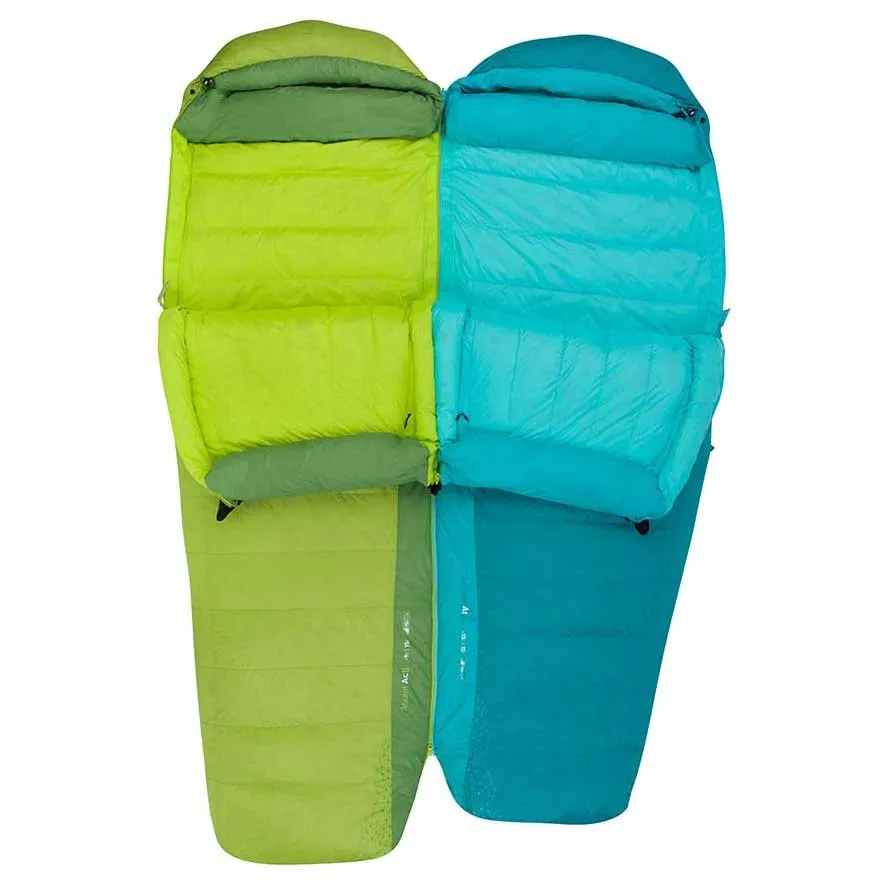 Sea To Summit Ascent Aci Schlafsack, Green, Left Zipper