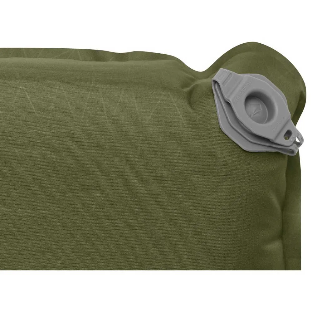 Sea To Summit Camp Plus Rectangular Wide Aufblasbare Matte, Dark green Sea To Summit Camp Plus Rectangular Wide Aufblasbare Matte, Dark green