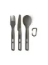 Sea To Summit Campingbesteck Frontier Cutlery 3er Set, Grau, EG