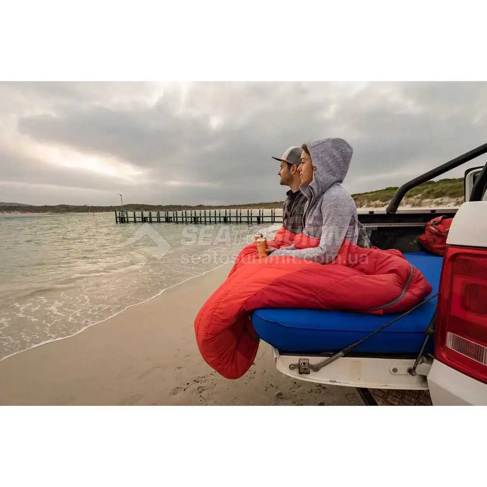 Sea To Summit Comfort Deluxe Aufblasbare Matte, Blue Sea To Summit Comfort Deluxe Aufblasbare Matte, Blue