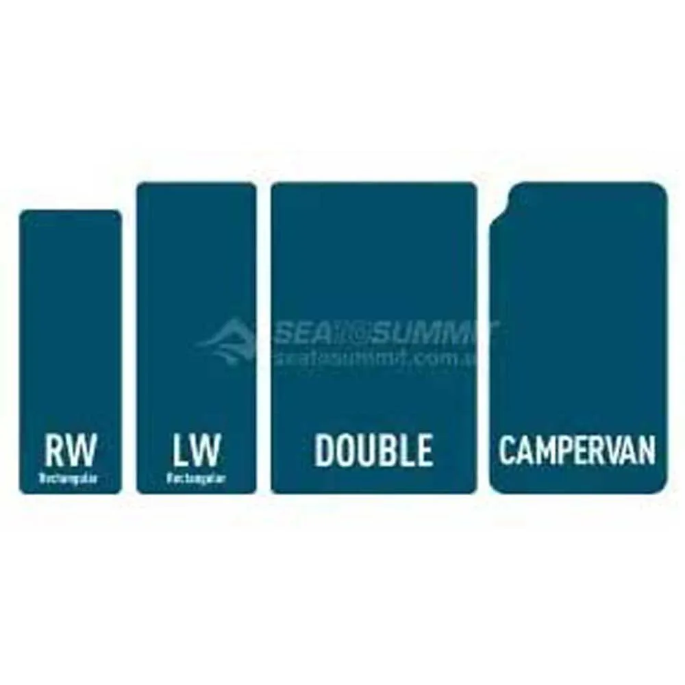 Sea To Summit Comfort Deluxe Aufblasbare Matte, Blue Sea To Summit Comfort Deluxe Aufblasbare Matte, Blue