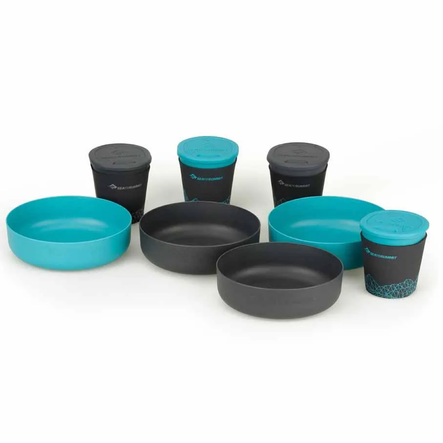 Sea To Summit Delta Light Camp 4.4 Set, Pacific blue / grey, One Size Sea To Summit Delta Light Camp 4.4 Set, Pacific blue / grey, One Size