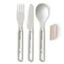 Sea To Summit Edelstahl Detour Besteckset 3 Einheiten, Steel, One Size