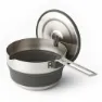 Sea To Summit Edelstahl Faltbarer Reisetopf 1.8l, Steel, One Size